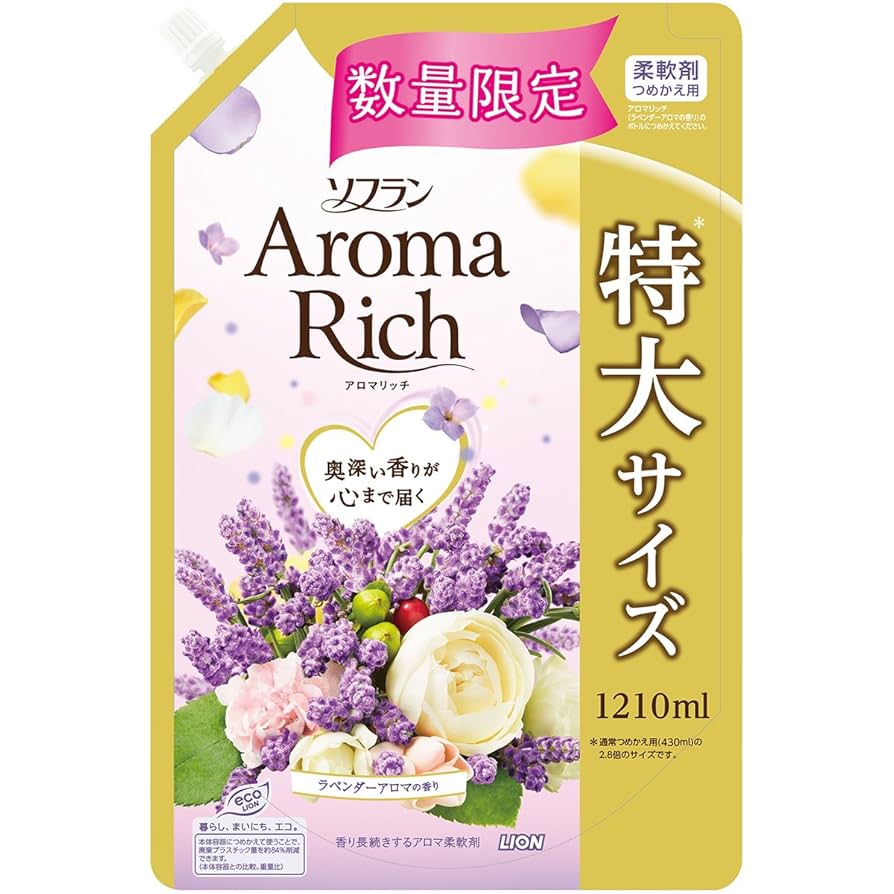 ソフランアロマリッチ　大容量10個 Amazon.co.jp: ソフランアロマリッチ 【業務用 大容量